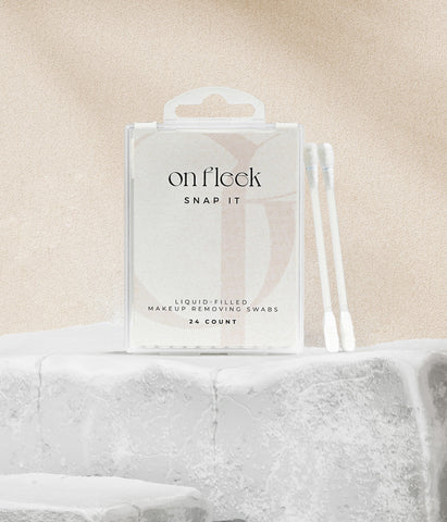 Smudged Eyeliner Saver: Q-Tips Filled with Makeup Remover